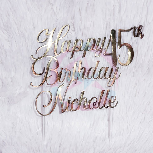 Custom Cake Topper